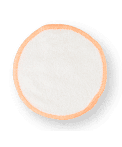 Runda tvättlappar i bambufrotté